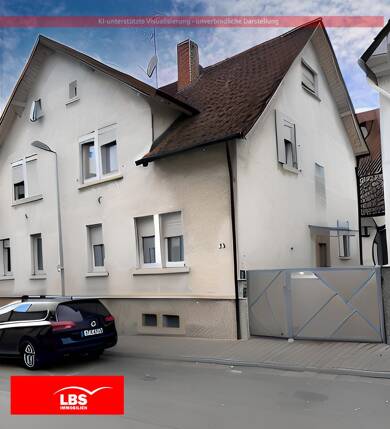 Mehrfamilienhaus zum Kauf 460.000 € 6 Zimmer 145 m² 133 m² Grundstück Ober-Ramstadt Ober-Ramstadt 64372