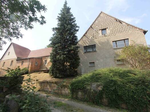 Haus zum Kauf 89.000 € 4 Zimmer 135 m² 1.828 m² Grundstück Weißenschirmbach Querfurt 06268