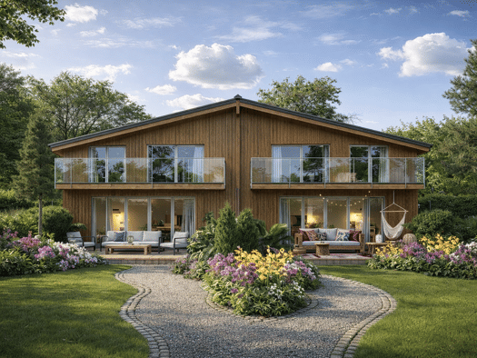 Doppelhaushälfte zur Miete - Erstbezug 1.550 € 5 Zimmer 120 m² 345 m² Grundstück frei ab 15.01.2027 Flieden Flieden 36103