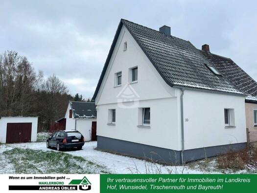 Doppelhaushälfte zum Kauf 129.000 € 3 Zimmer 61 m² 1.098 m² Grundstück Selb 95100