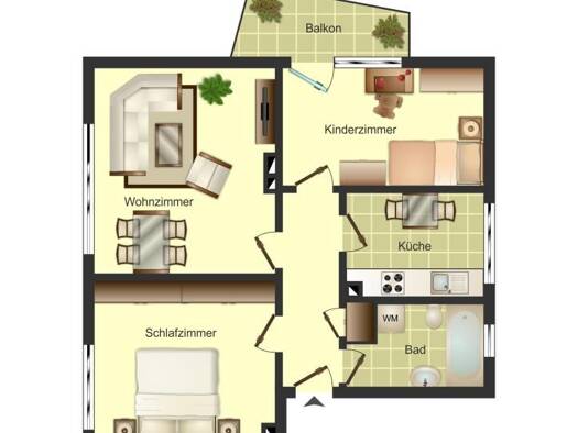 Wohnung zur Miete 509 € 3 Zimmer 62,7 m² 2. Geschoss frei ab 15.11.2026 Distelfinkstraße 6 Weddinghofen Bergkamen 59192