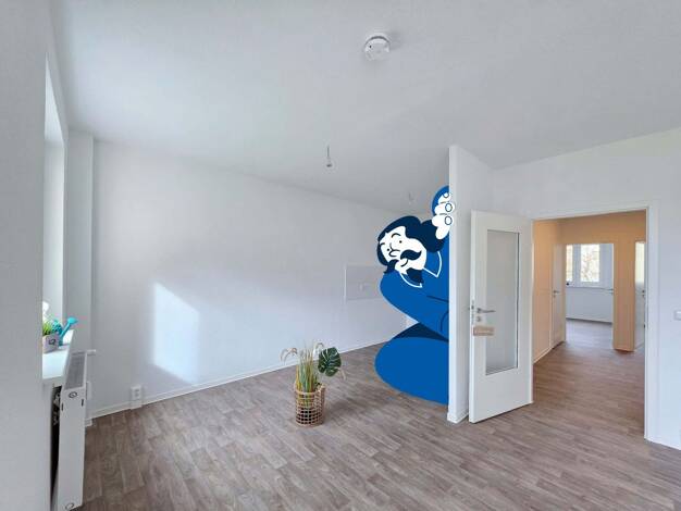 Wohnung zur Miete 428 € 3 Zimmer 57,1 m² 3. Geschoss Pablo-Picasso-Straße 9 Kannenstieg Magdeburg 39128