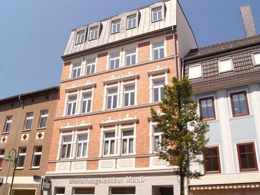 Wohnung zur Miete 500 € 3 Zimmer 75,5 m² 2. Geschoss Neustädter Straße 31 Pößneck,Stadt Pößneck 07381