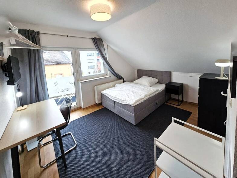 Studio zur Miete Wohnen auf Zeit 600 € 1 Zimmer 20 m² frei ab 31.07.2025 Am Hopfengarten Rödelheim Frankfurt am Main 60489