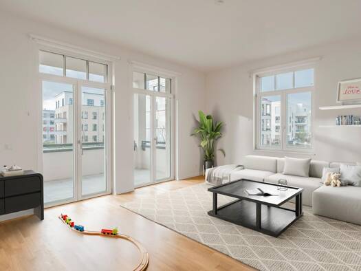 Wohnung zum Kauf - Neubau 825.000 € 4 Zimmer 98,8 m² 2. Geschoss frei ab sofort Georg-Hermann-Allee 124 Bornstedter Feld Potsdam 14469