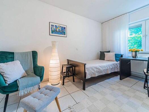 Wohnung zur Miete Wohnen auf Zeit 890 € 1 Zimmer 25 m² frei ab sofort Bornheim Frankfurt am Main 60385