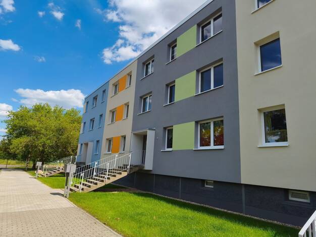 Wohnung zur Miete - Erstbezug 458 € 3 Zimmer 61,1 m² 2 Geschosse frei ab sofort Am Schalm 5 e Bad Düben Bad Düben 04849
