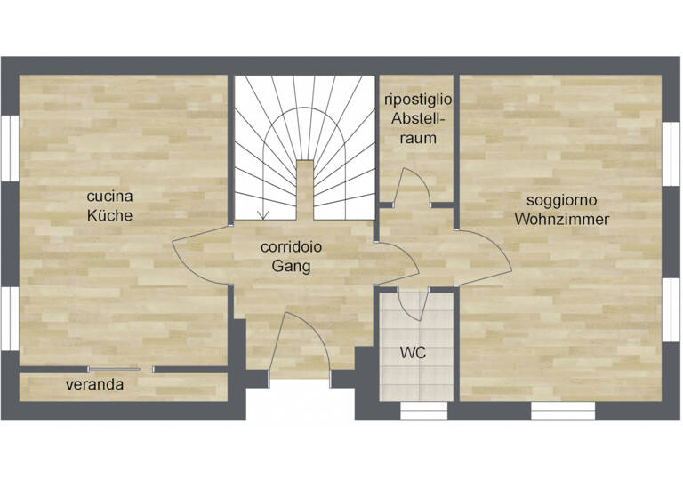 Reihenmittelhaus zum Kauf 1.040.000 € 5 Zimmer 110 m² Preindl 9B Gsies 39030