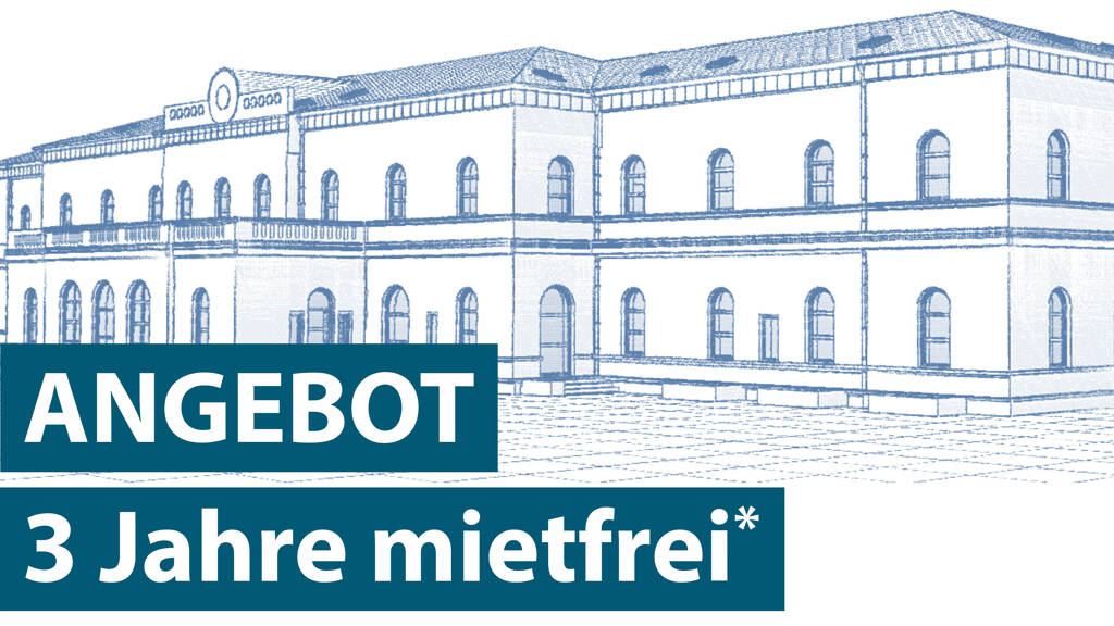 Büro zur Miete provisionsfrei 1.230 m² Bürofläche teilbar ab 20 m² Bahnhofstraße 11 a Crimmitschau 08451