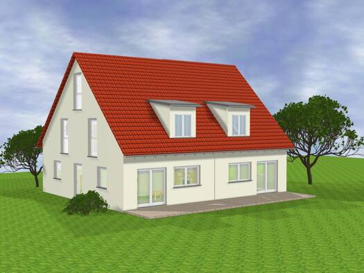 Doppelhaushälfte zum Kauf provisionsfrei 509.520 € 5 Zimmer 118 m² 274 m² Grundstück Ginsterweg 1 Mimberg Burgthann 90559