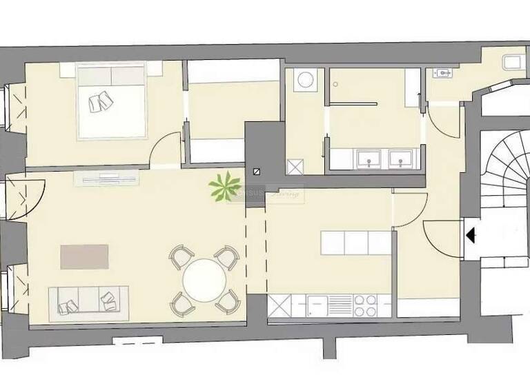 Wohnung zur Miete 22,87 € 2 Zimmer 67 m² 1. Geschoss Landstraßer Hauptstraße 32 Wien 1030