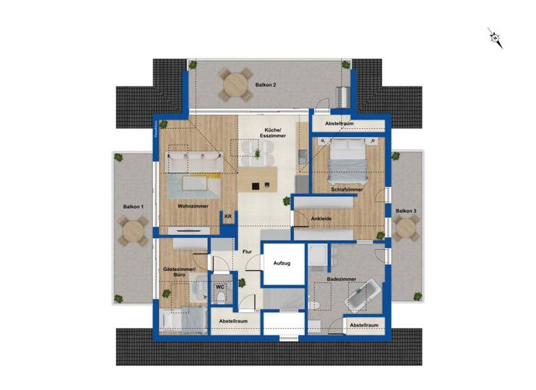Wohnung zum Kauf 3 Zimmer 98,4 m² 2. Geschoss Garmisch Garmisch-Partenkirchen 82467
