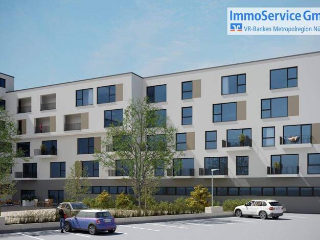 Wohnung zum Kauf provisionsfrei 401.401 € 2 Zimmer 67,9 m² 1. Geschoss Merianstr. 32 + 32a Schoppershof Nürnberg 90409