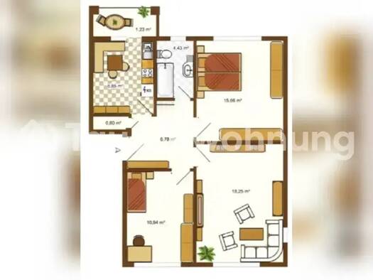 Wohnung zur Miete Tauschwohnung 3 Zimmer 67 m² 3. Geschoss Osdorf Hamburg 22763