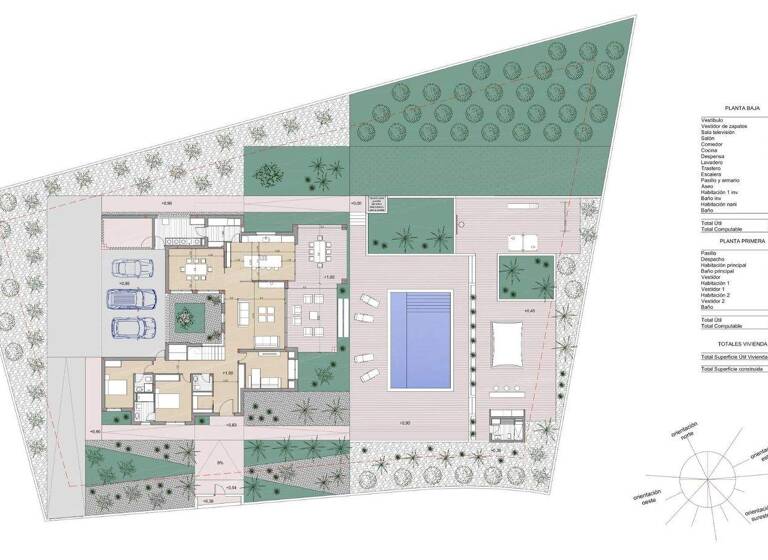 Doppelhaushälfte zum Kauf provisionsfrei 1.280.000 € 7 Zimmer 550 m² 1.987 m² Grundstück Molina De Segura