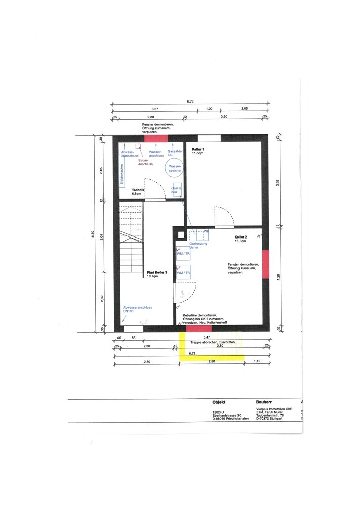 Reihenmittelhaus zum Kauf 695.000 € 5,5 Zimmer 120,1 m²<br/>Wohnfläche 180 m²<br/>Grundstück Friedrichshafen - Mitte 1 Friedrichshafen 88046