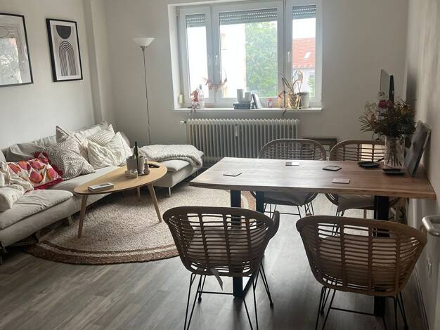 Wohnung zur Miete 650 € 2 Zimmer 55 m² 2. Geschoss Maxfeld Nürnberg 90409