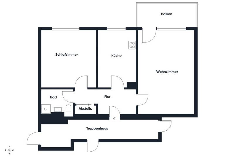 Wohnung zum Kauf 259.000 € 2 Zimmer 66 m² 2. Geschoss Gerlingen 70839