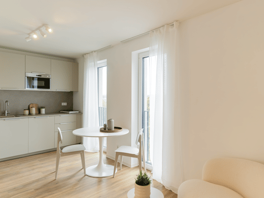 Studio zur Miete - Erstbezug 1.070 € 1 Zimmer 42,8 m² Geschoss 5/6 frei ab sofort Ludwigsallee 139 Aachen 52062
