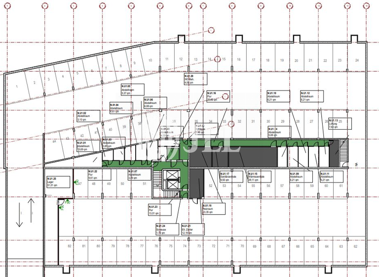 Bürofläche zur Miete provisionsfrei 11,50 € 614 m² Bürofläche teilbar ab 282 m² Möhringen Stuttgart 70567