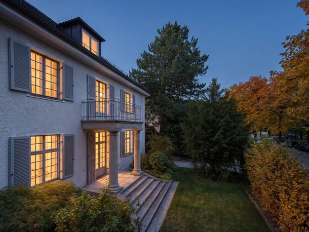 Villa zum Kauf 6.400.000 € 8 Zimmer 271 m² 630 m² Grundstück frei ab sofort Neuhausen-Nymphenburg München 80639