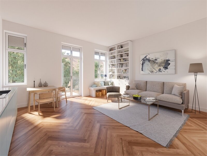 Wohnung zum Kauf 350.000 € 2 Zimmer 61,8 m²<br/>Wohnfläche 2.<br/>Geschoss Deidesheimer Str. 8 Wilmersdorf Berlin 14197