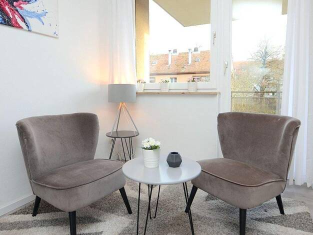 Studio zur Miete Wohnen auf Zeit 735 € 1 Zimmer 25 m² frei ab 16.04.2026 Zellerau Würzburg 97082