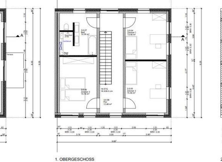 Reihenendhaus zum Kauf - Erstbezug provisionsfrei 939.000 € 5 Zimmer 178 m² 210 m² Grundstück Kanalstraße 19c Osternburg Oldenburg 26135