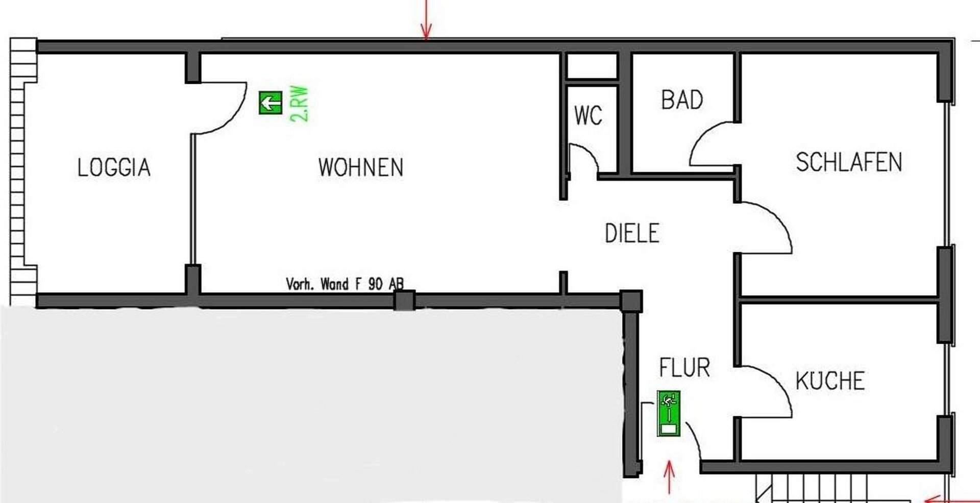 Wohnung zur Miete 891 € 2 Zimmer 69,6 m²<br/>Wohnfläche 2.<br/>Geschoss 01.02.2025<br/>Verfügbarkeit Theodor Heuss Str. 3 Wahllokal 62 Siegburg 53721