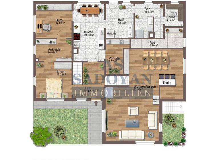 Einfamilienhaus zum Kauf 440.000 € 8 Zimmer 274 m² 2.180 m² Grundstück Im Sande 10 Rolfsen Soderstorf 21388