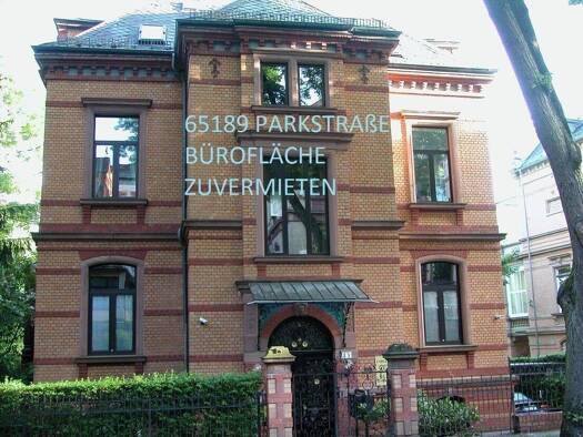 Büro zur Miete provisionsfrei 1.690 € 4 Zimmer 111 m² Bürofläche Parkstraße 34 Wiesbaden Nordost 65189