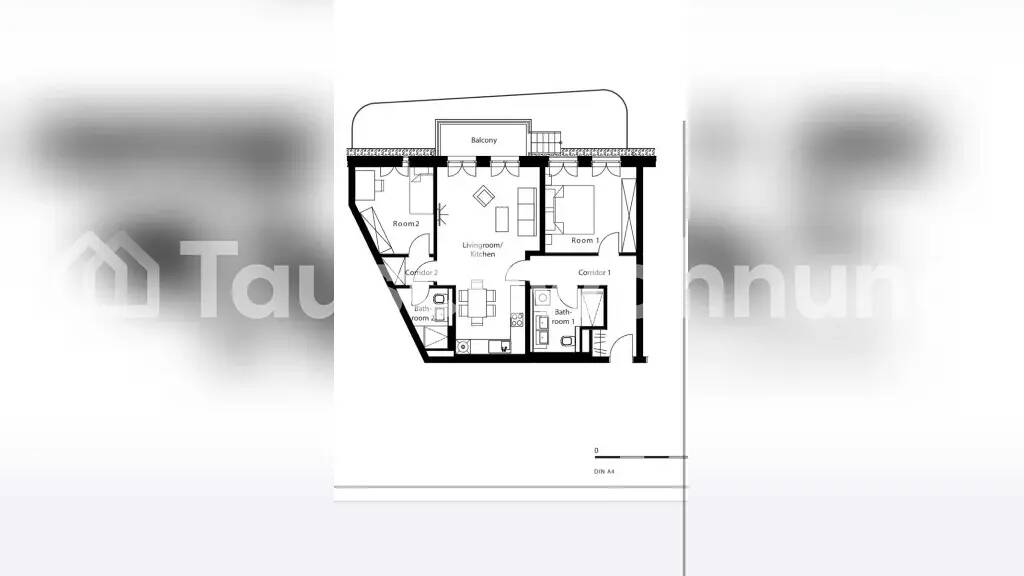 Wohnung zur Miete Tauschwohnung 1.170 € 3,5 Zimmer 79 m² EG Rosenthal Berlin 13156