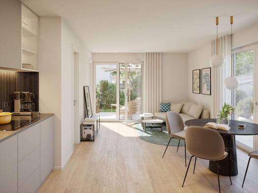 Wohnung zum Kauf - Erstbezug provisionsfrei 560.000 € 2 Zimmer 47,8 m² EG Thalk.Obersendl.-Forsten-Fürstenr.-Solln München 81477