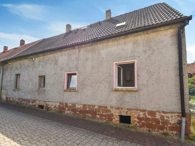 Doppelhaushälfte zum Kauf 22.000 € 6 Zimmer 141 m² 563 m² Grundstück Mittelhausen Allstedt OT Mittelhausen 06542