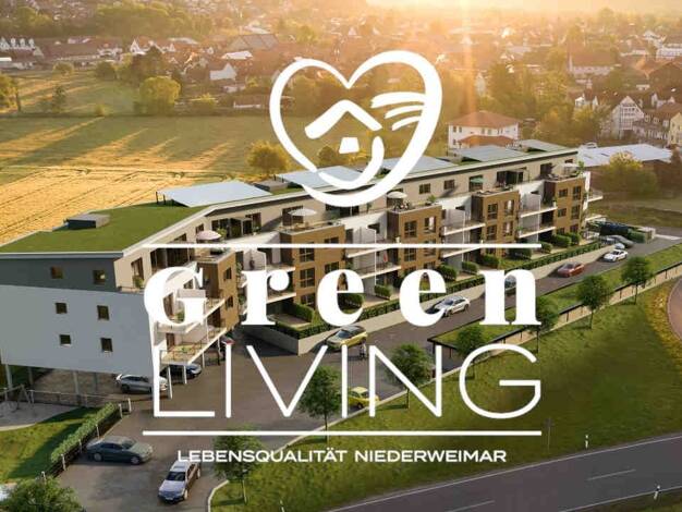 Terrassenwohnung zum Kauf - Neubau provisionsfrei 408.900 € 4 Zimmer 103,5 m² EG Niederweimar Weimar (Lahn) 35096