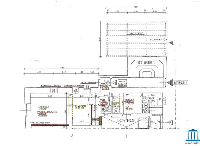 Wohnung zum Kauf 269.000 € 2 Zimmer 67,1 m² EG Wiener Neustadt 2700
