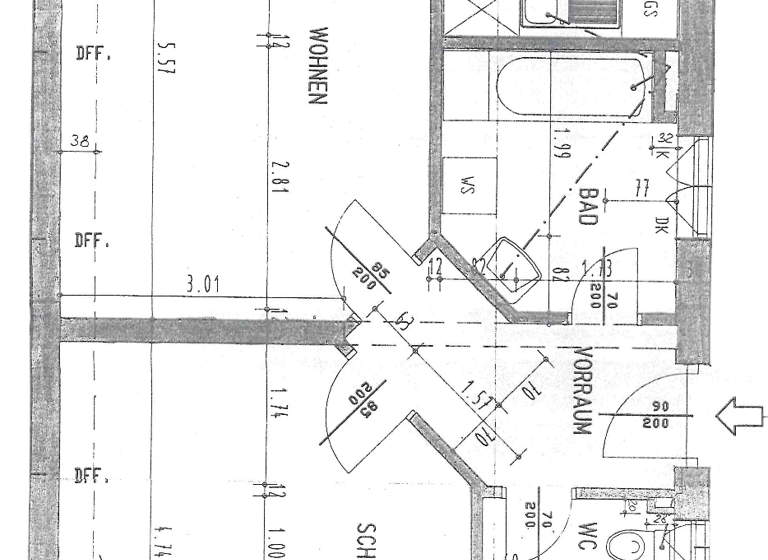 Wohnung zur Miete 567 € 2 Zimmer 62,8 m² 2. Geschoss Fürstenfeld 8280
