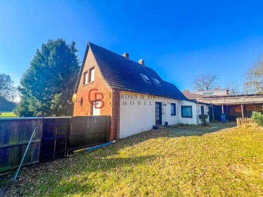 Haus zum Kauf provisionsfrei 152.000 € 4 Zimmer 100 m² 945 m² Grundstück Brunsbrock Kirchlinteln 27308