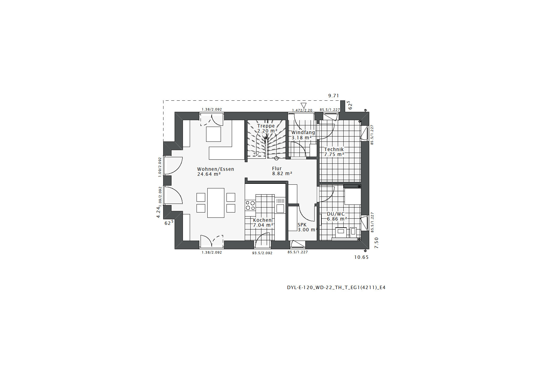 Einfamilienhaus zum Kauf provisionsfrei 499.707 € 4 Zimmer 120 m²<br/>Wohnfläche 350 m²<br/>Grundstück Rheindahlen - Land Mönchengladbach 41179