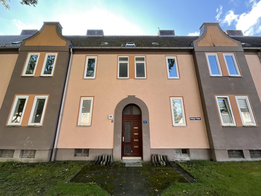 Wohnung zur Miete 369 € 3 Zimmer 59,3 m²<br/>Wohnfläche EG<br/>Geschoss Putziger Straße 18 Fedderwardergroden Wilhelmshaven 26388