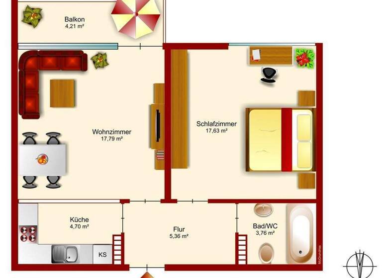 Wohnung zum Kauf als Kapitalanlage geeignet 314.000 € 2 Zimmer 48,7 m² Partenkirchen Garmisch-Partenkirchen 82467