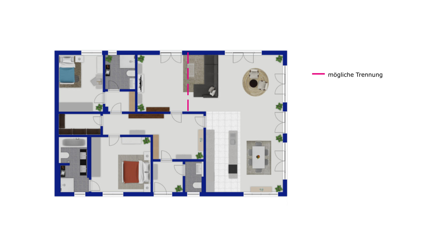 Wohnung zur Miete 2.850 € 3 Zimmer 204 m²<br/>Wohnfläche Hamfelde in Holstein 22929