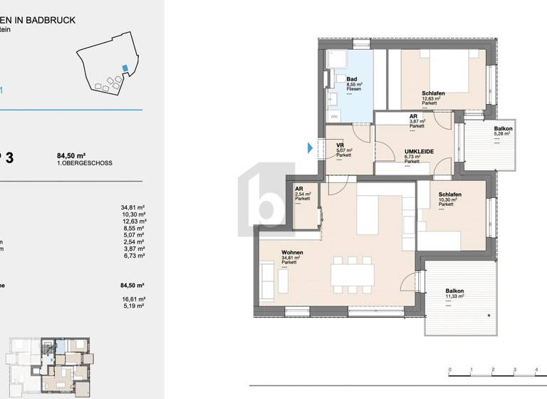 Wohnung zum Kauf 485.000 € 3 Zimmer 85 m² Bad Gastein 5640