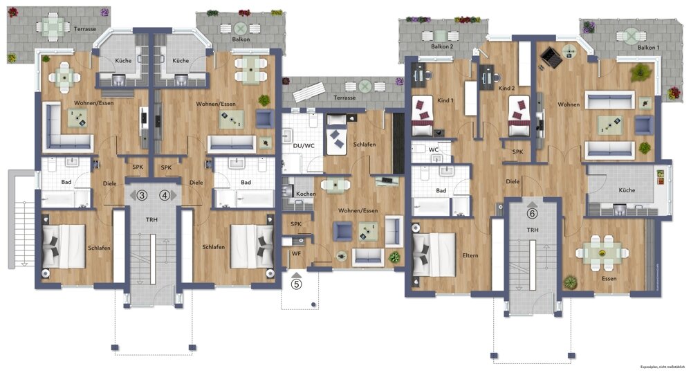 Mehrfamilienhaus zum Kauf provisionsfrei 1.670.000 € 29 Zimmer 811 m²<br/>Wohnfläche 1.278 m²<br/>Grundstück Händelstraße 11 Waldbröl Waldbröl 51545