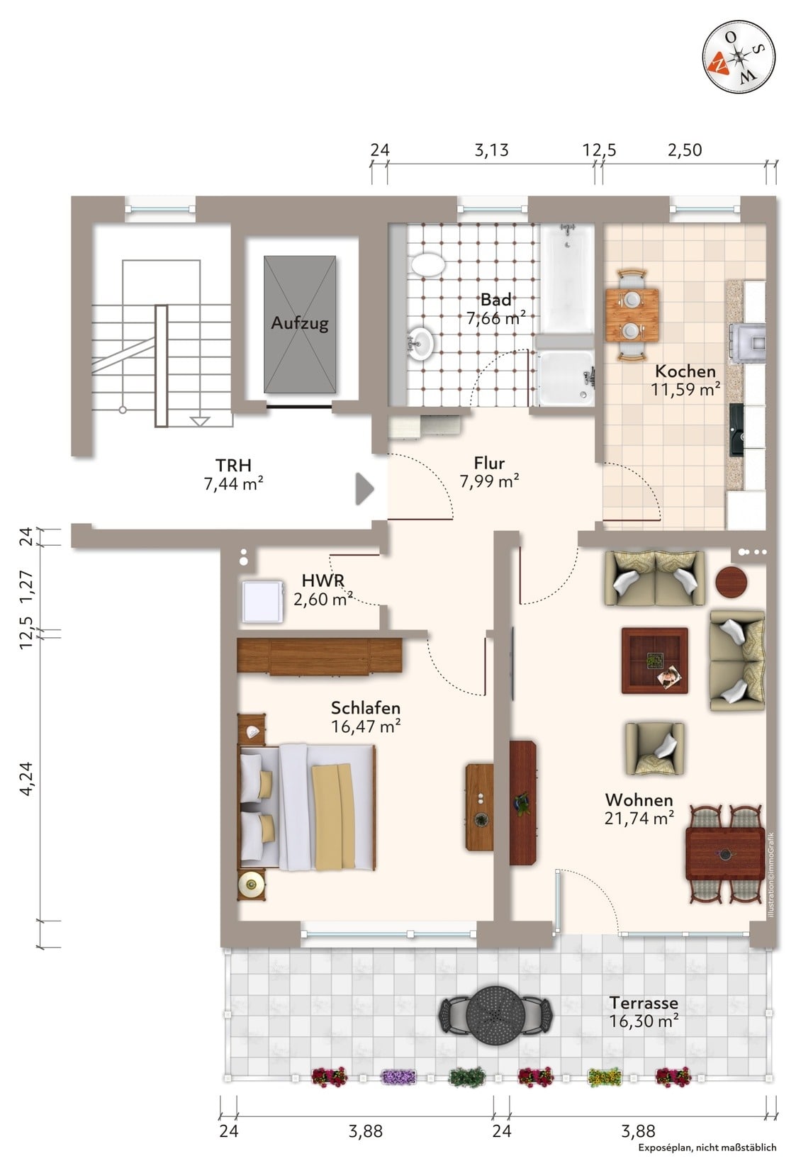 Wohnung zur Miete 992 € 2 Zimmer 75,6 m²<br/>Wohnfläche 5.<br/>Geschoss ab sofort<br/>Verfügbarkeit Turmschanzenstraße 19 Heumarkt Magdeburg 39114