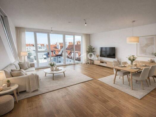 Wohnung zum Kauf - Erstbezug 776.600 € 3 Zimmer 110,6 m² 6. Geschoss Wien 1120