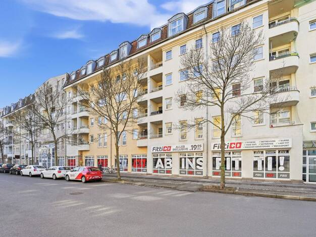 Wohnung zur Miete 762 € 2 Zimmer 58,2 m² 2. Geschoss Berliner Straße 27 Friedrichstadt Dresden 01067
