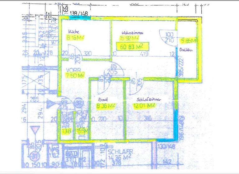 Wohnung zum Kauf 204.000 € 2,5 Zimmer 53 m² Dornbirn 6850