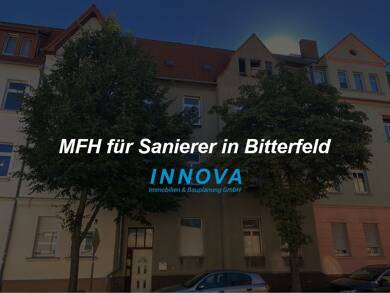 Mehrfamilienhaus zum Kauf 149.000 € 15 Zimmer 382 m² 219 m² Grundstück Bitterfeld Bitterfeld-Wolfen 06749