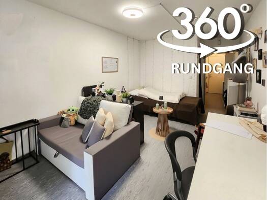 Terrassenwohnung zum Kauf 89.000 € 1 Zimmer 25,8 m² 1. Geschoss Kürenz Trier 54295